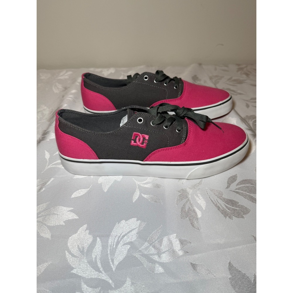 DC Shoes Flash TX Pink Grey Womens 11 Skater Streetwear